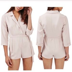 Topshop blush pink Alexa romper. EUC. Worn once